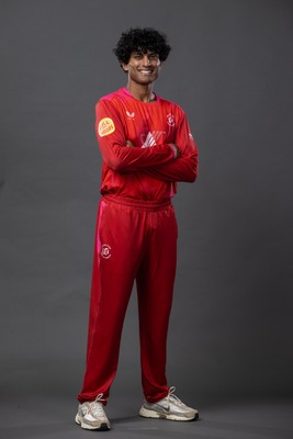 240726 - Welsh Fire Men Squad Portraits - Rachin Ravindra