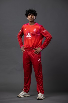240726 - Welsh Fire Men Squad Portraits - Rachin Ravindra