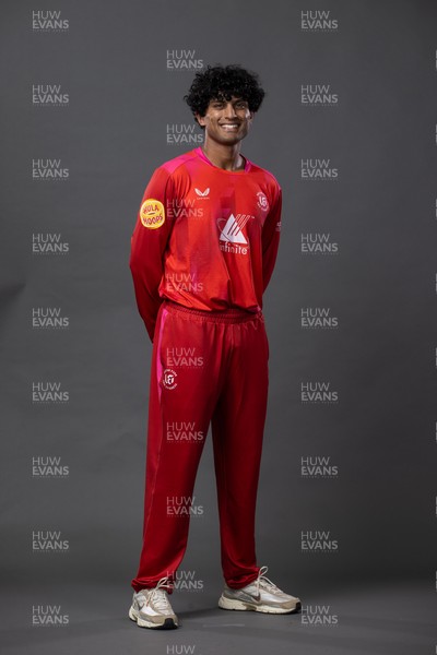 240726 - Welsh Fire Men Squad Portraits - Rachin Ravindra