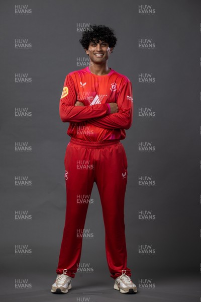 240726 - Welsh Fire Men Squad Portraits - Rachin Ravindra
