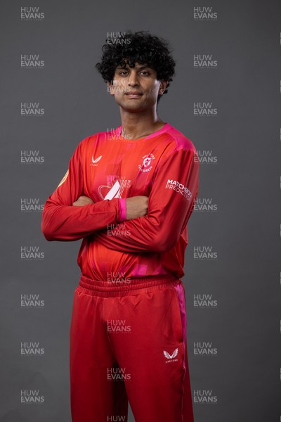 240726 - Welsh Fire Men Squad Portraits - Rachin Ravindra