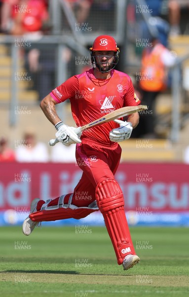 290726 - Welsh Fire Men v Trent Rockets Men, The Hundred - Matthew Short of Welsh Fire adds the runs
