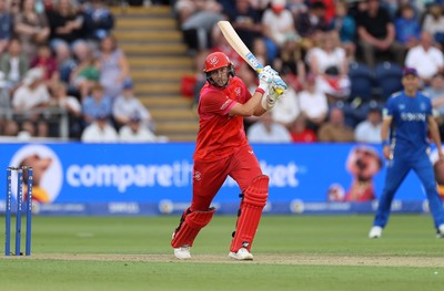 250726 - Welsh Fire v MI London - The Hundred - Joe Root of Welsh Fire batting