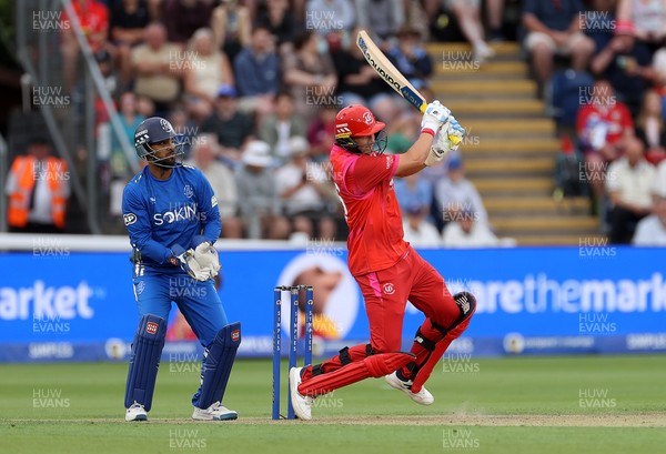 250726 - Welsh Fire v MI London - The Hundred - Joe Root of Welsh Fire batting