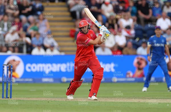 250726 - Welsh Fire v MI London - The Hundred - Joe Root of Welsh Fire batting
