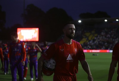 030826 - Welsh Fire v Southern Brave - The Hundred - Matthew Short of Welsh Fire at the end of the game