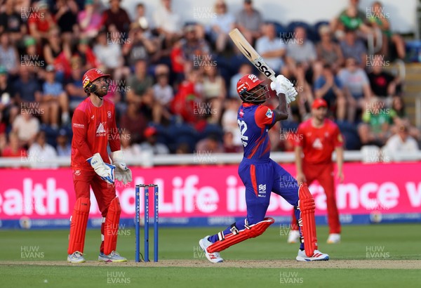 030826 - Welsh Fire v Southern Brave - The Hundred - Jofra Archer of Southern Brave batting