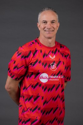 190726 - Welsh Fire Women Squad Portraits -  Michael Klinger, Women’s Head Coach