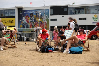 250726 - Welsh Fire Women v MI London Women - The Hundred - Fans