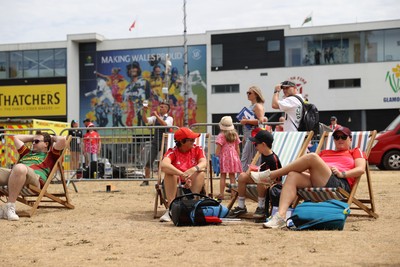 250726 - Welsh Fire Women v MI London Women - The Hundred - Fans