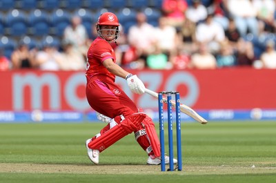 250726 - Welsh Fire Women v MI London Women - The Hundred - Georgia Voll of Welsh Fire batting