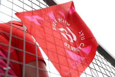 250726 - Welsh Fire Women v MI London Women - The Hundred - Flag