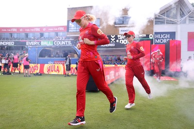 250726 - Welsh Fire Women v MI London Women - The Hundred - Sophia Smale of Welsh Fire