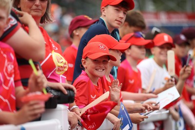250726 - Welsh Fire Women v MI London Women - The Hundred - Fans