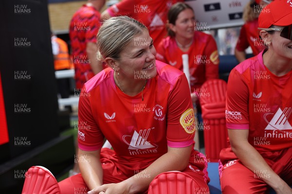 250726 - Welsh Fire Women v MI London Women - The Hundred - Welsh Fire bench