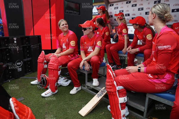 250726 - Welsh Fire Women v MI London Women - The Hundred - Welsh Fire bench