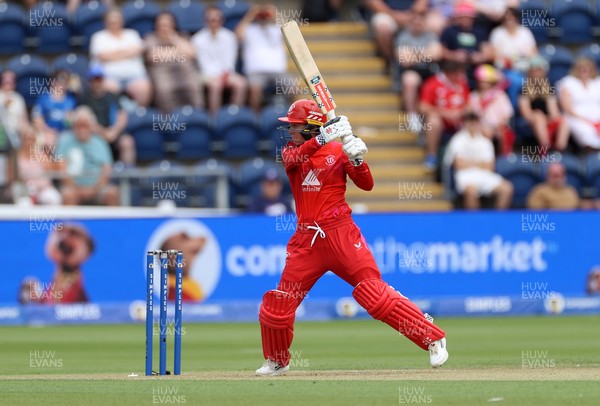 250726 - Welsh Fire Women v MI London Women - The Hundred - Ella McCaughan of Welsh Fire batting