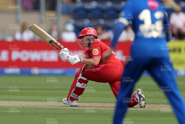 250726 - Welsh Fire Women v MI London Women - The Hundred - Georgia Voll of Welsh Fire batting