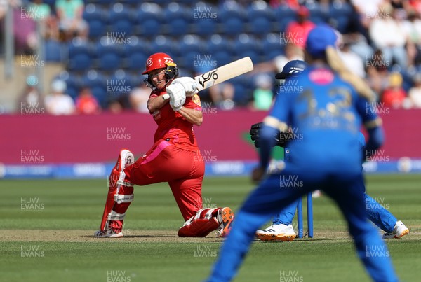 250726 - Welsh Fire Women v MI London Women - The Hundred - Sophie Devine of Welsh Fire batting
