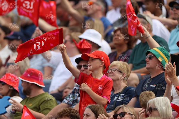 250726 - Welsh Fire Women v MI London Women - The Hundred - Fans