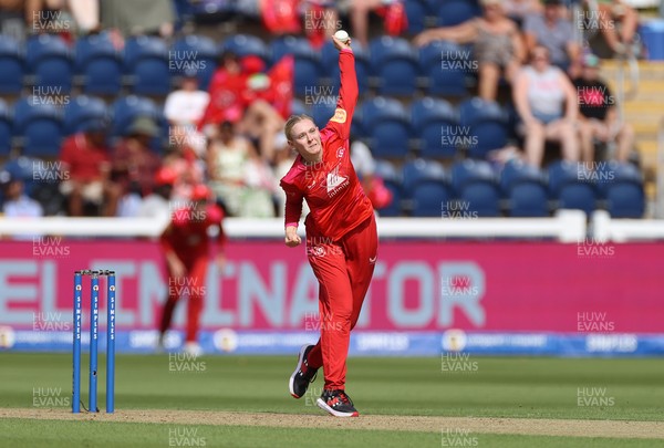030826 - Welsh Fire Women v Southern Brave Women - The Hundred - Sophia Smale of Welsh Fire bowling