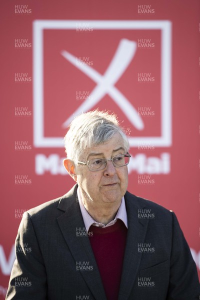 260421 - Picture shows Wales� First Minister and Welsh Labour Leader Mark Drakeford launching the party�s new advert in the run up to the election