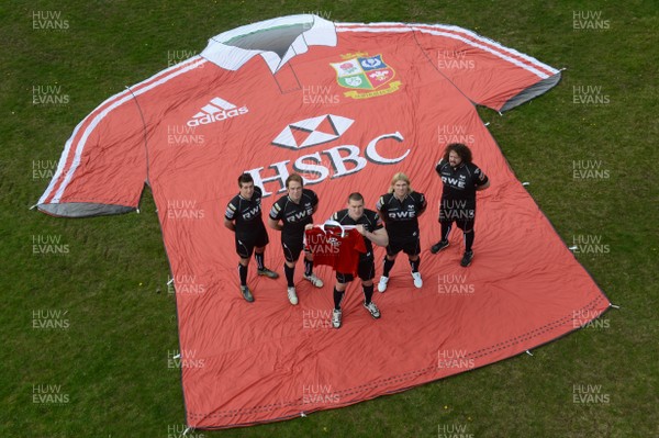 300413 Lions Team for Australia Tour…The Ospreys representatives for the Lions Tour