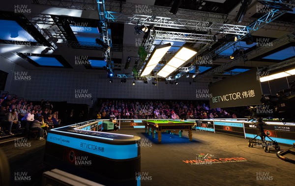 030322 Bet Victor Welsh Open 2022 - A general view of the arena at the Bet Victor Welsh Open in Newport 