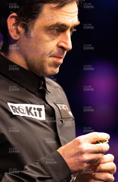 030322 Bet Victor Welsh Open 2022 - Ronnie O’Sullivan on his way to beating Ding Junhui in their match at the Bet Victor Welsh Open in Newport