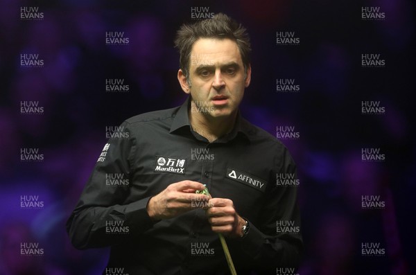 140220 - Welsh Open Snooker 2020 - Ronnie O'Sullivan during play