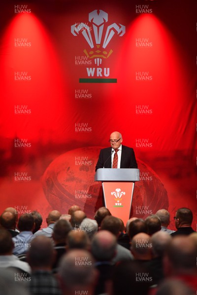 191123 - Welsh Rugby Union Annual General Meeting -  WRU Chair Richard Collier-Keywood
