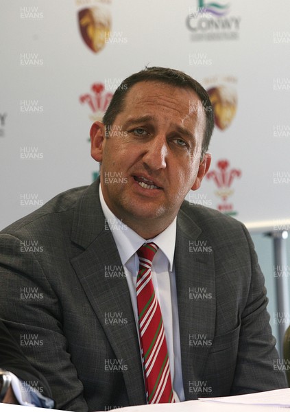 090812 - Welsh Rugby Union Announcement -Rupert Moon who has been named  WRU General Manager of the North Wales Development Region during a press conference