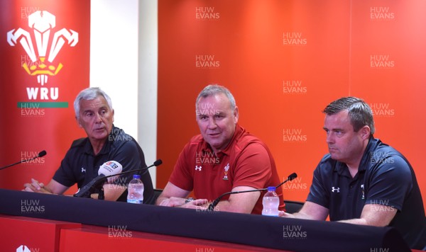 090718 - WRU Press Conference - Wayne Pivac being named as the next Wales Head Coach