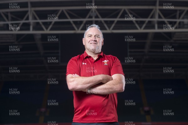 090718 - WRU Press Conference - Wayne Pivac at Principality Stadium after being named as the next Wales Head Coach