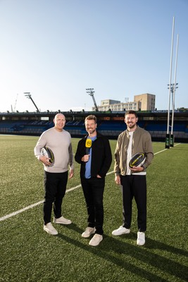 150926 - Welsh Rugby Writers’ Association Annual Awards, in association with Premier Sports - Tom Shanklin, Ross Harries and Alex Cuthbert