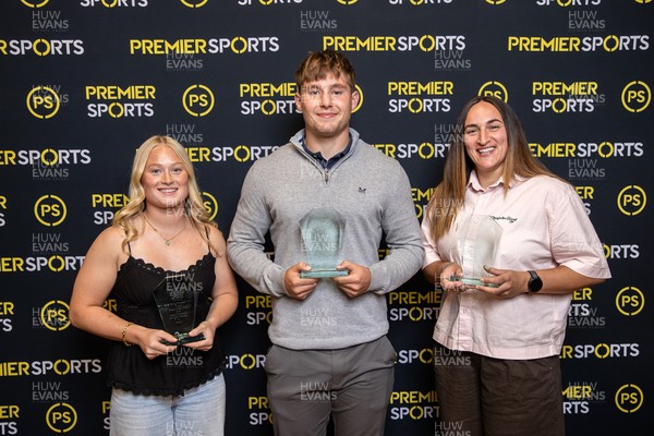 150926 - Welsh Rugby Writers� Association Annual Awards, in association with Premier Sports - Wales Women�s Young Player of the Year � Seren Lockwood, Wales Men's Young Player of the Year � Steffan Emanuel and Liza Burgess award for Wales Women's Player of the Year � Courtney Keight