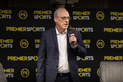 180925 - Welsh Rugby Writers Awards - Richard Sweeney CEO Premier Sports