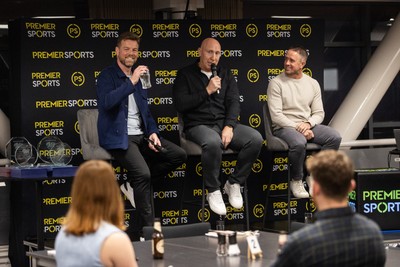 180925 - Welsh Rugby Writers Awards - Ross Harries, Tom Shanklin and Shane Williams