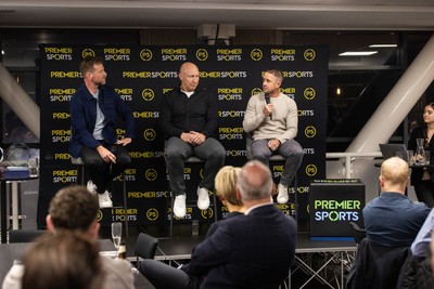 180925 - Welsh Rugby Writers Awards - Ross Harries, Tom Shanklin and Shane Williams