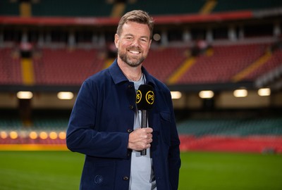 180925 - Welsh Rugby Writers Awards - Premier Sports Presenters Ross Harries