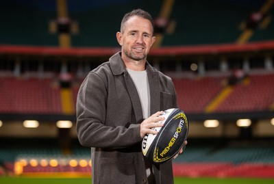 180925 - Welsh Rugby Writers Awards - Premier Sports pundit Shane Williams