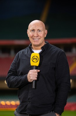 180925 - Welsh Rugby Writers Awards - Premier Sports pundit Tom Shanklin