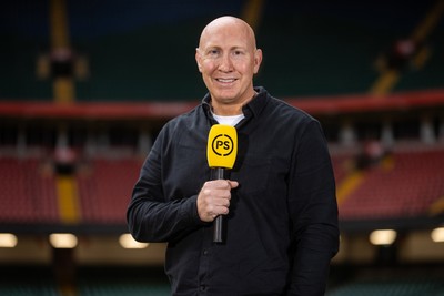 180925 - Welsh Rugby Writers Awards - Premier Sports pundit Tom Shanklin