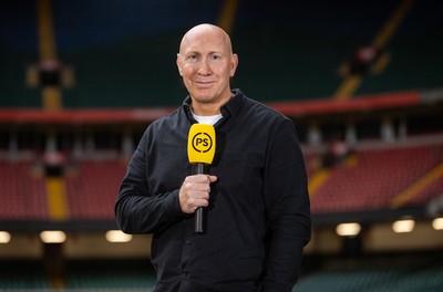 180925 - Welsh Rugby Writers Awards - Premier Sports pundit Tom Shanklin