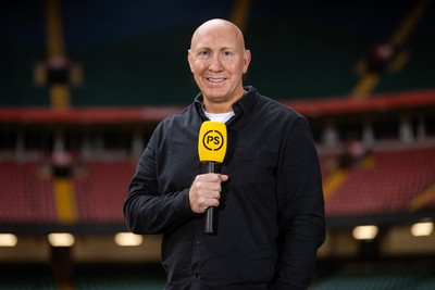 180925 - Welsh Rugby Writers Awards - Premier Sports pundit Tom Shanklin