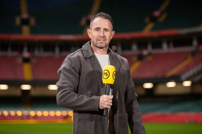 180925 - Welsh Rugby Writers Awards - Premier Sports pundit Shane Williams