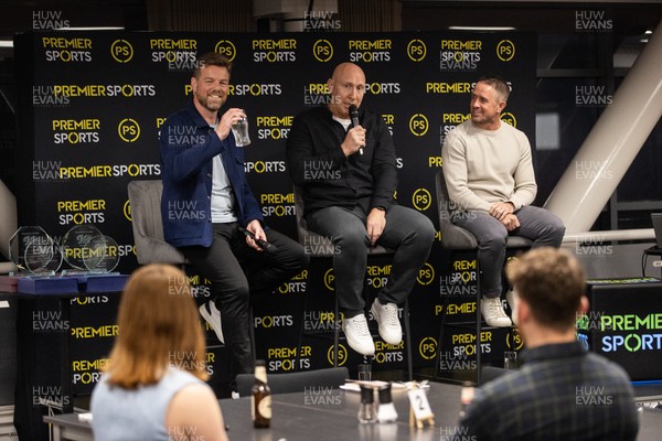 180925 - Welsh Rugby Writers Awards - Ross Harries, Tom Shanklin and Shane Williams