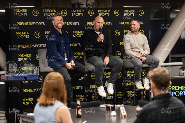 180925 - Welsh Rugby Writers Awards - Ross Harries, Tom Shanklin and Shane Williams