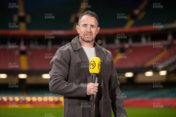 180925 - Welsh Rugby Writers Awards - Premier Sports pundit Shane Williams