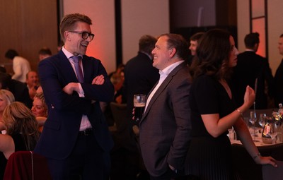 231025 - Welsh Sports Hall of Fame Awards Dinner, Parkgate Hotel, Cardiff -